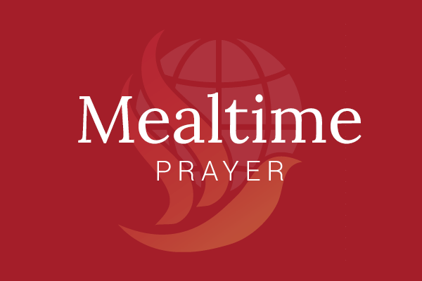 Mealtime Prayer