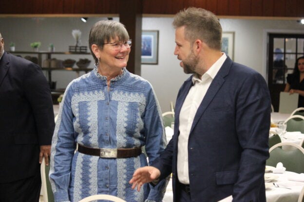 Kim Reisman and Paulo Lopes