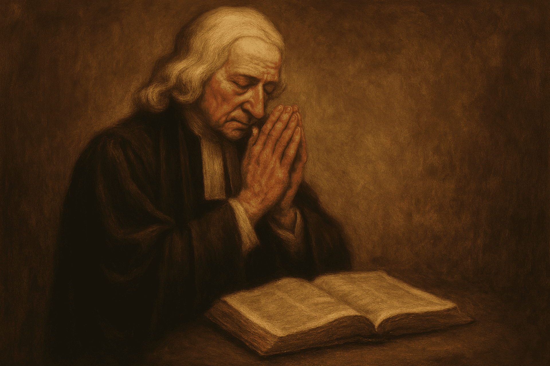 John Wesley Praying