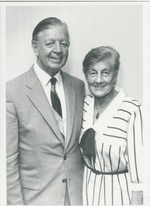 Sir Alan Walker and Lady Winifred Walker